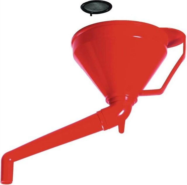 Max4car Trichter aus Metall in Orange und Rot, Höhe: 160 mm - Bild 1