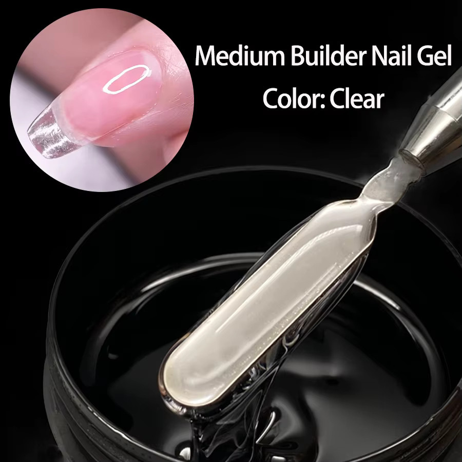 Jillnails Builder Nagelgel Milky Pink Clear, 100 ml - Bild 2