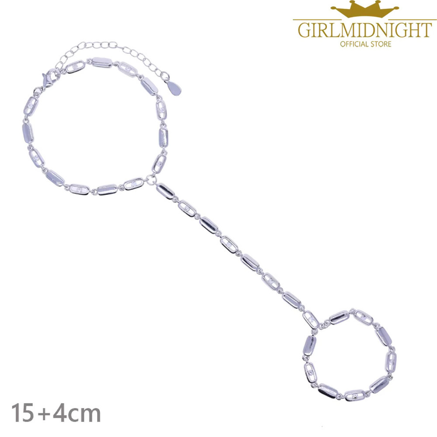 Choker Armband, Silber, Zirkonia, Damen - Bild 1