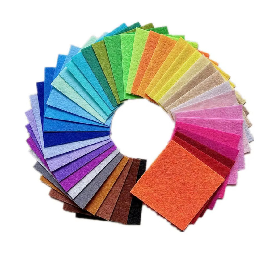 40 Stück bunte Filzstoff-Quadratblätter, 1 mm dick, für Handarbeiten und DIY-Projekte - Bild 6
