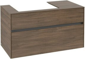 Villeroy & Boch Waschtischunterschrank Collaro in Arizona Oak, Wandmontage, B/T/H: 100 x 54,8 x 50 cm - Bild 1