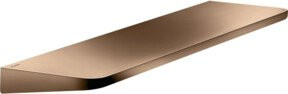 Hansgrohe Axor Universal Circular Wandablage aus Metall in Poliert Rotgold, B: 40 cm, H: 11 cm - Bild 1