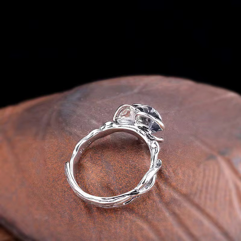 SAY Ring, 925 Silber, Vintage, Damen - Bild 3