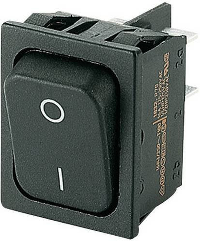 Marquardt Wippschalter 1832.3313 Schwarz 250 V/AC 20A 2 x Aus/Ein IP40 rastend - Bild 1