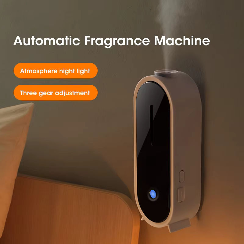 NOCCLILI Tragbarer Ultraschall Diffusor für Aromatherapie, USB Smart Luftreiniger und Lufterfrischer in Weiß - Bild 2