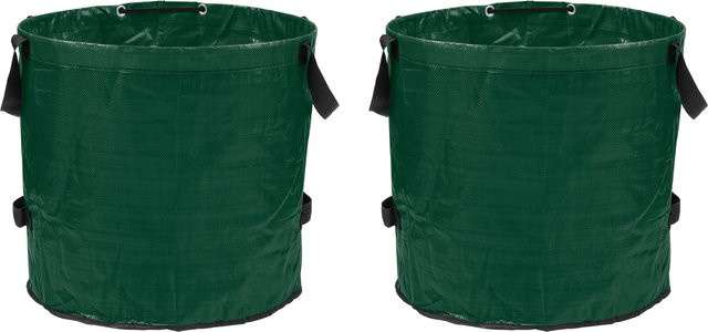 PARKSIDE Gartensack Set 2-teilig aus Kunststoff mit 275 l und 125 l Volumen, rund und faltbar - Bild 1