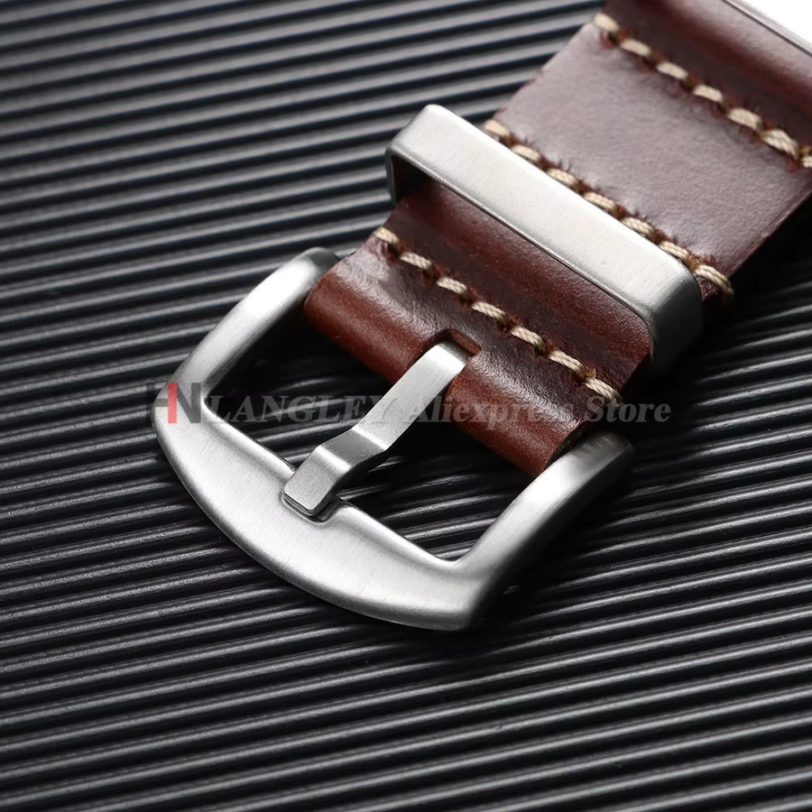 Langley Uhrenarmband Leder, Herren - Bild 3