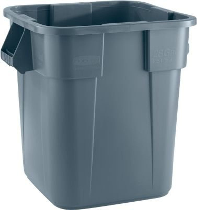 Rubbermaid Brute-Container eckig grau mit 105 l Fassungsvermögen - Bild 2