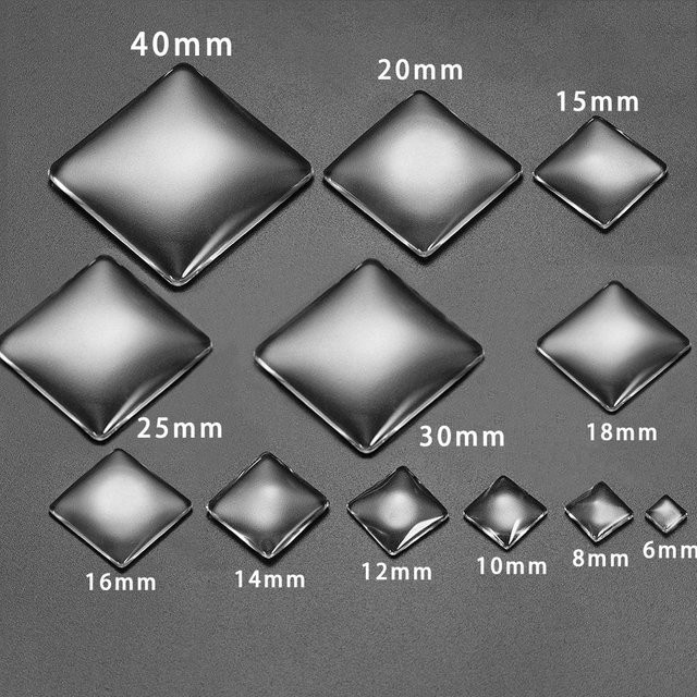 LuckLuckgo Cabochon-Kamee-Einstellungen, Glas, 6 - 40 mm - Bild 1