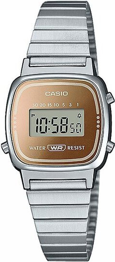 Casio Digitaluhr Retro Collection, Gold, Bicolor, Damen - Bild 1