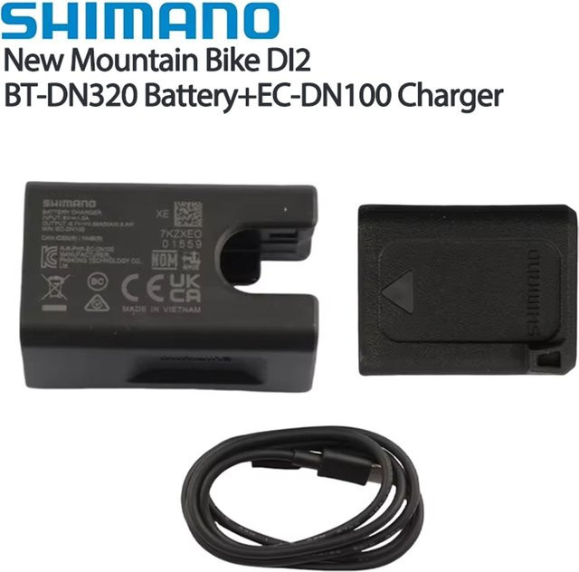 Shimano BT-DN320 EC-DN100 Di2 Kabel für M9250 M8250 M6250 Gruppensätze in Schwarz - Bild 1