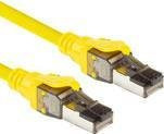 ACT FB8005 Netzwerkkabel Cat8 S/FTP in Gelb, 5 m Länge - Bild 1