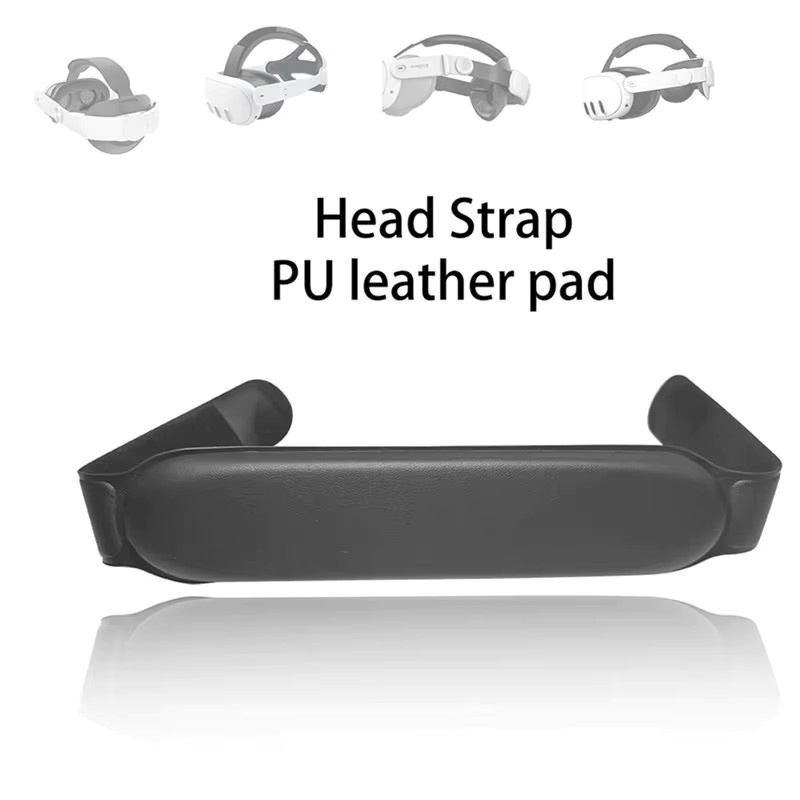 BOBOVR 2er-Set VR-Kopfbandpolster mit Druckentlastung in Schwarz für Meta Quest 2 und 3 Elite Straps von BOBOVR und KIWI Design - Bild 4