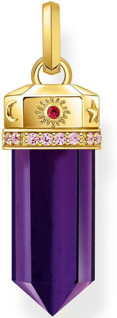 Thomas Sabo Anhänger 925 Silber, Amethyst, Zirkonia, Damen - Bild 1