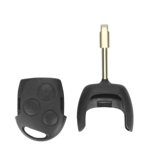 KEYECU Fernschlüsselanhänger 433 MHz 4D60/4D63 in Schwarz für Ford Focus, Mondeo, Fiesta - Bild 2