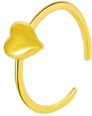 Allbestart Ring Schmetterlingsform, Messing, Gold, Damen - Bild 1