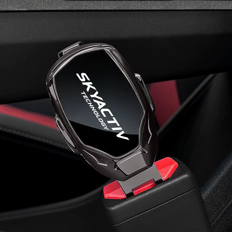 Sicherheitsgurt Clip Verlängerung Stecker für Mazda Skyactiv CX3 CX5 CX8 3 Axela 6 in Schwarz - Bild 3