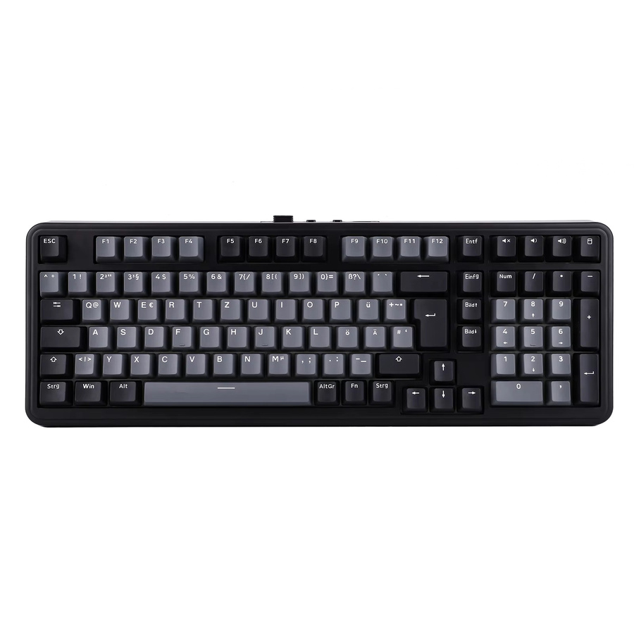 EPOMAKER TH99 Mechanische Tastatur mit ISO-DE QWERTZ Layout, 96% Gasket Mount, Kabellos via Bluetooth oder 2.4G/Wired, RGB mit Drehknopf und Numpad, Schwarz - Bild 6