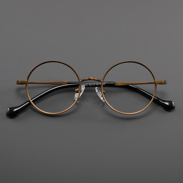 Bai Fen Bai Electronic 3C Korrektionsbrille, Titanium, Rund, Vollrand, Unisex, black - Bild 1