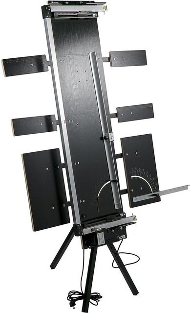 Buying Solutions MB Styroporschneidemaschine mit sechs Heizdrähten und Ständer in Schwarz, maximale Schnittbreite 42 cm, maximale Schnittlänge 115 cm, Heißdraht-Schaumstoffschneider mit 0-90 Grad Winkelverstellung - Bild 1