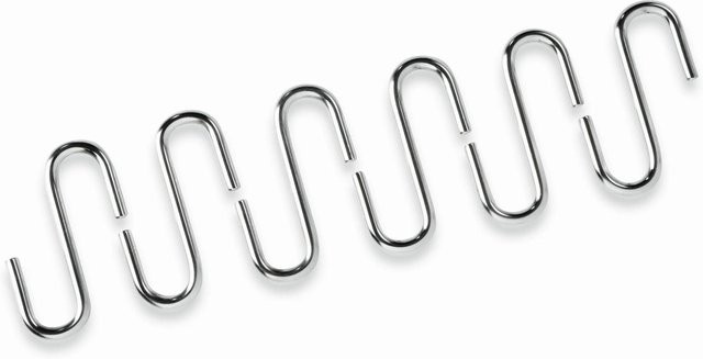 Mömax Haken Hängar aus Metall in Chrom Silber - Bild 1