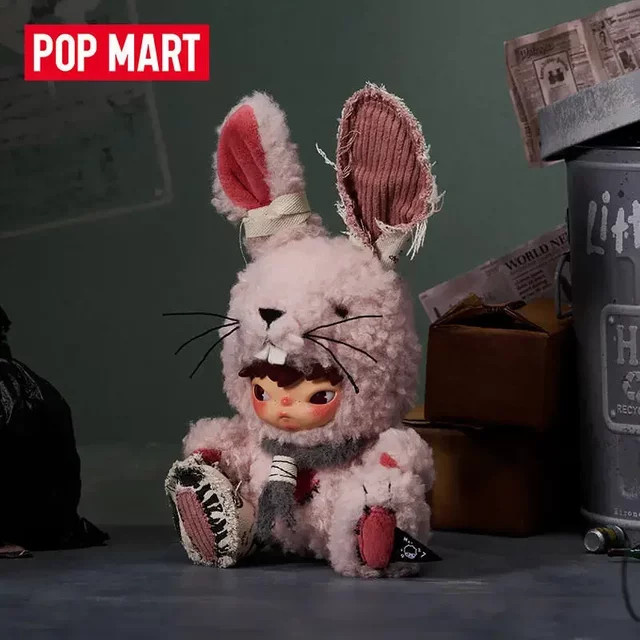 POP MART Hirono Little Hare, Plüschpuppen-Anhänger, Actionfigur, Set - Bild 1
