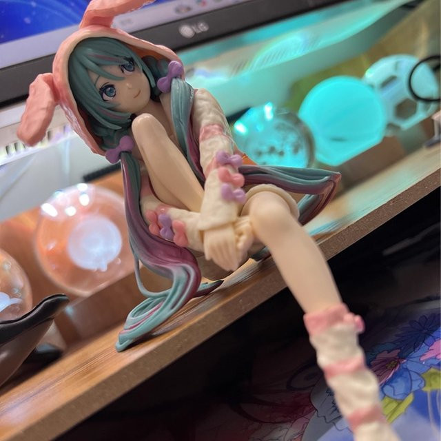 Bandai Hatsune Miku Noodle Stopper, Anime-Figur, Einzelfigur, Kunststoff - Bild 1