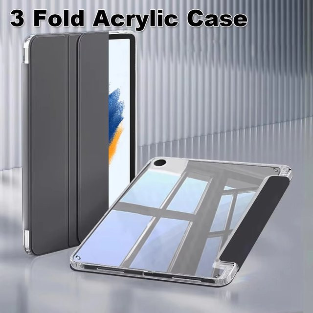 Smart Case für Samsung Galaxy Tab A8, A9 Plus, A7 Lite und S6 Lite in Lila aus PU Leder mit Auto Sleep Wake Funktion - Bild 1