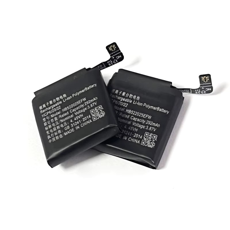 Huawei Ersatz-Uhrenbatterie HB522025EFW in Schwarz für GT 3 42 mm und GT3 Pro 43 mm Smartwatch mit 292 mAh - Bild 2