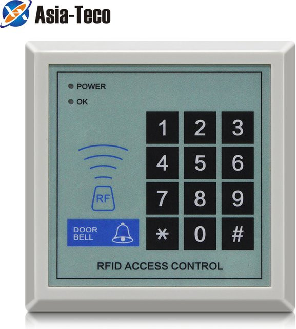 Asia-Teco RFID-Lesegerät 125kHz für die Zugangskontrolle in Weiß - Bild 1