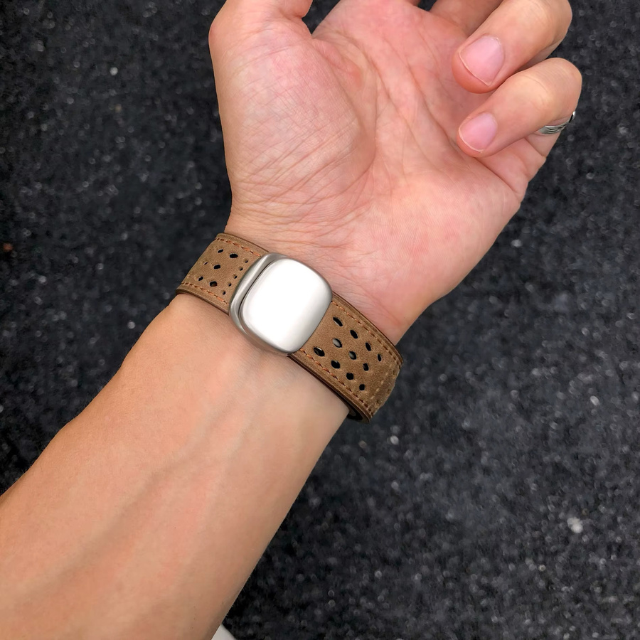 LuLuTom Uhrenarmband Leder, Magnetisch, Unisex, Vintage - Bild 4