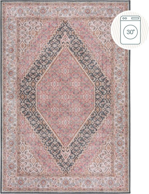 Flair Rugs Vintageteppich Briony in Rosa, B: 152 cm, T: 230 cm - Bild 1