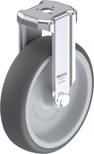 Blickle Bockrolle BKRA-PATH 126G in Grau/Silber mit Kunststoffrad, Durchmesser: 125 mm, Tragfähigkeit: 120 kg - Bild 1