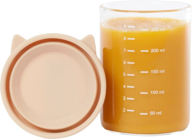 Babymoov ISY Aufbewahrungsbecher Glas Bowls 6er-Pack, mehrfarbig, 250 ml pro Becher - Bild 1