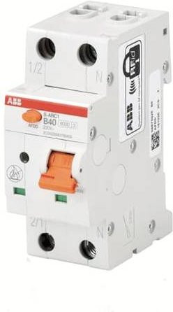 ABB Brandschutzschalter MCB 40A in Weiß 2CSA255901R9404 - Bild 1