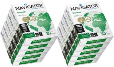 Navigator Universal Kopierpapier DIN A4, 80 g/m², hochweiß, 5000 Blatt - Bild 1
