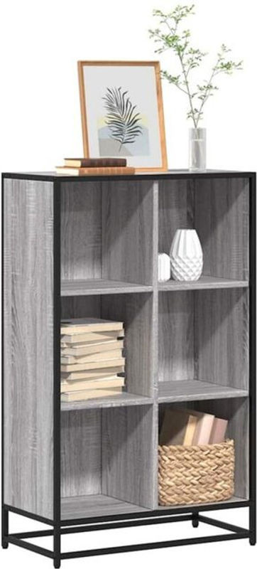Vidaxl Bücherregal in Grau Sonoma aus Holzwerkstoff, B/T/H: 65,5 x 33 x 107,5 cm - Bild 1