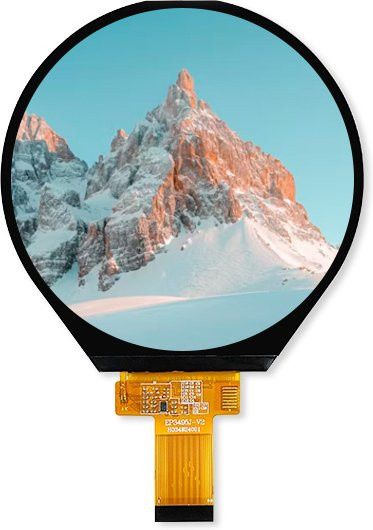 SUNMAXIC Runder TFT LCD Bildschirm mit 800x800 Auflösung, JD9365 Treiber, MIPI Schnittstelle, 30Pin, 3,4 Zoll Farbbildschirm - Bild 1