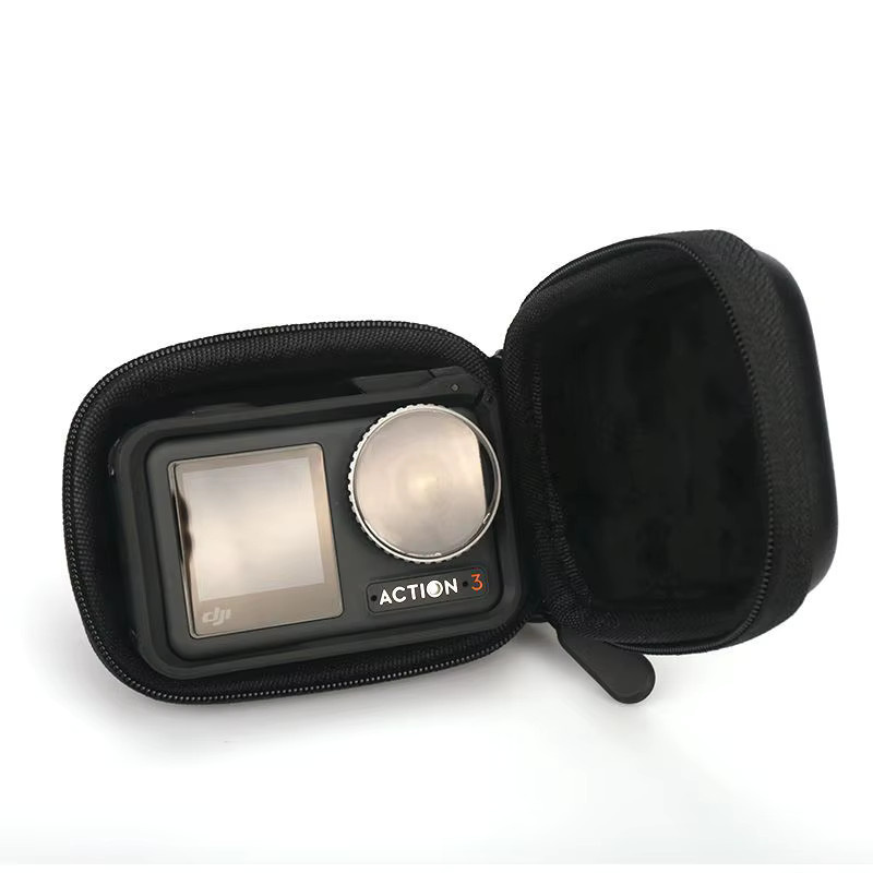 SZKOSTON EVA Tragetasche für GoPro 13 12 11 10 und DJI Osmo Action 6 5 Pro 3 4 Mini in Schwarz - Bild 3