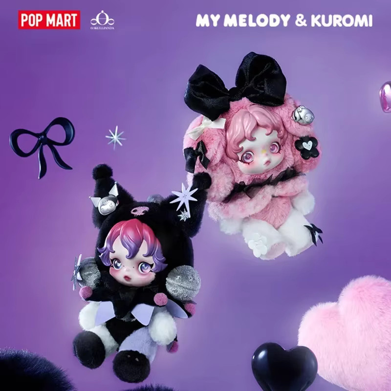 POP MART SKULLPANDA x Melody, Plüschtier Anhänger, Mystery Box - Bild 3
