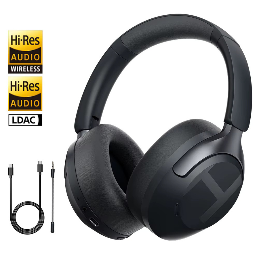 Haylou S40 ANC Drahtlose Over Ear Kopfhörer mit Bluetooth 6.0, Hi-Res Audio und aktiver Geräuschunterdrückung (ANC) - Bild 6