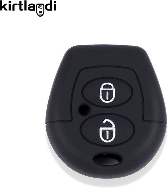 Schlüsselabdeckung und Schlüsselkappen in Schwarz für Seat, Skoda und Volkswagen Modelle - Bild 1
