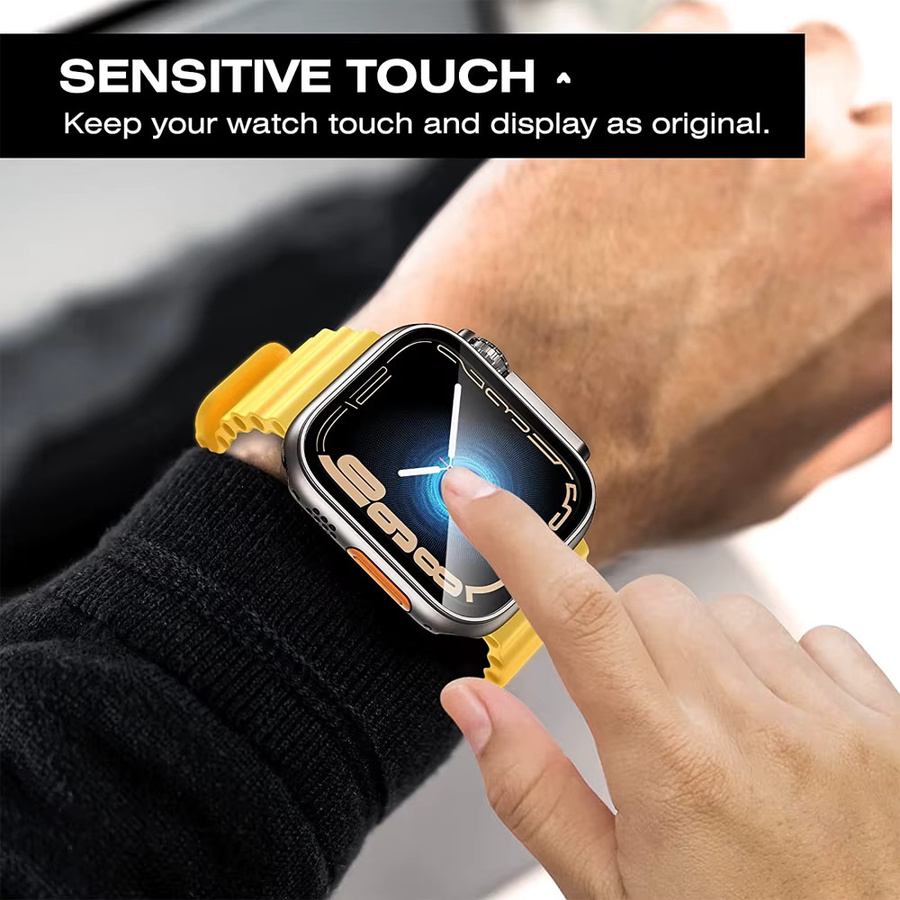 Apple Displayschutzfolie, Schwarz, Unisex - Bild 5