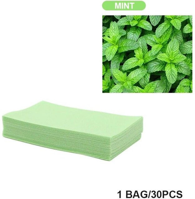 DHDH Toilettenreinigerblätter zur Bodenreinigung und Hygiene, 30 Stück, Grün - Bild 1