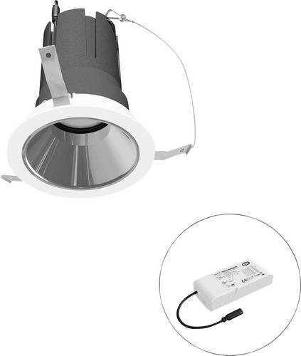 EVN LED-Deckenstrahler F01R11SM1830L38D in Weiß, rund und verstellbar - Bild 1