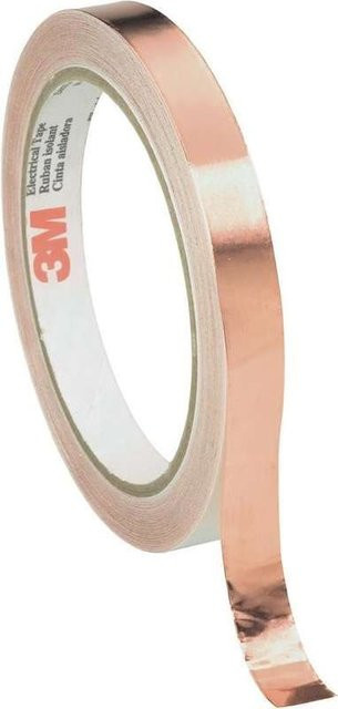 3M Scotch 1181 Kupferfolie in Gold, Länge: 16,5 m, Breite: 6 mm - Bild 1