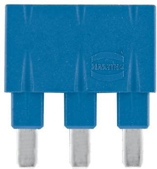 HARTING Steckbrücke in Blau aus Kunststoff - Bild 1