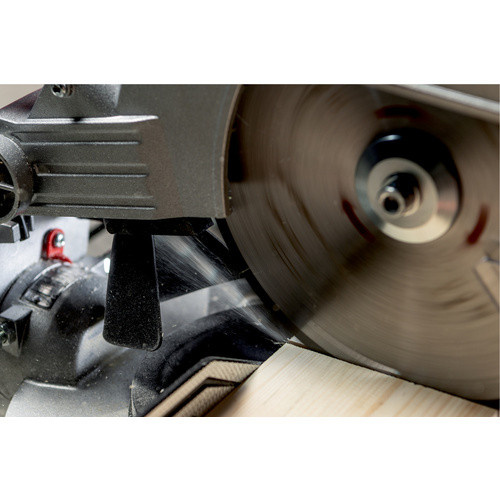 Metabo Kapp- und Gehrungssäge KS 216 M mit 1100 W und 216 mm Sägedurchmesser in Grün, Schwarz und Rot - Bild 4