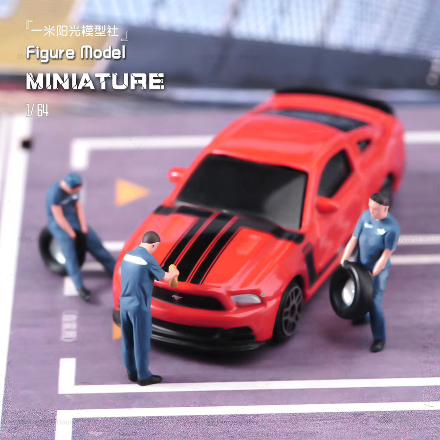 MAK Miniaturfiguren Der Mechaniker, Modell, 1/64 - Bild 2