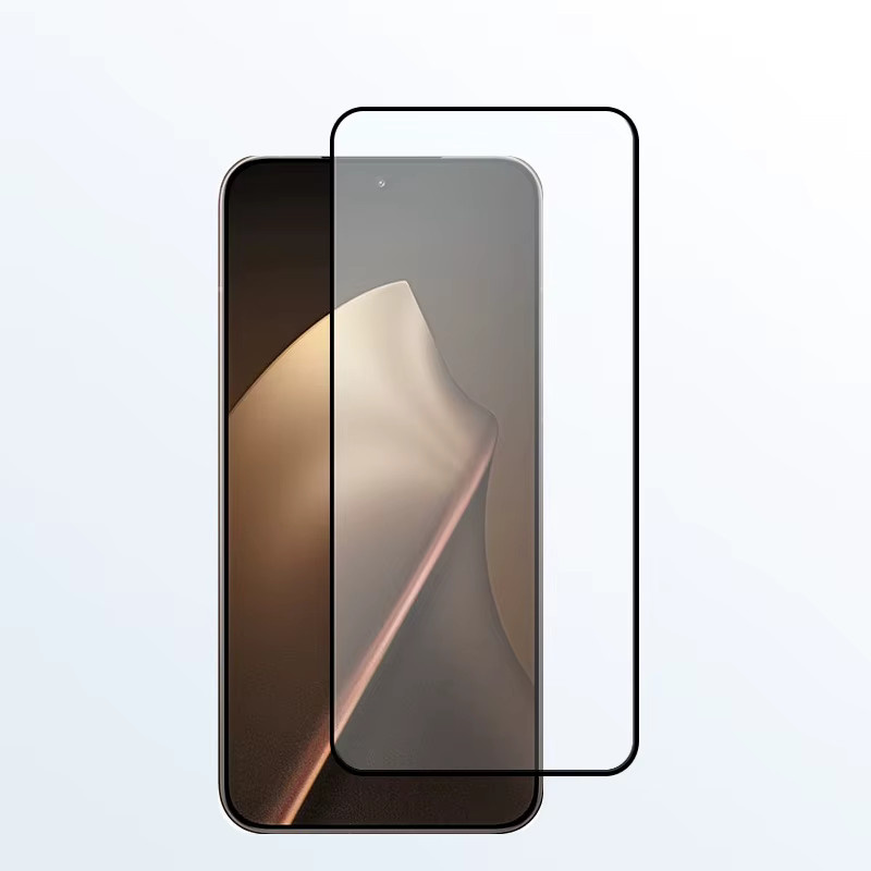 Micgita Schutzglas Set für Xiaomi 15T und 15T Pro mit 9H gehärtetem Frontglas und weichem Kameralinsenfilm, transparent - Bild 1